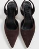 STAUD STAUD Sebastian Slingback Heels Espresso - 5
