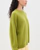 STAUD STAUD Serrano Cashmere Relaxed Crew Pullover Pear - 4