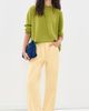 STAUD STAUD Serrano Cashmere Relaxed Crew Pullover Pear - 5