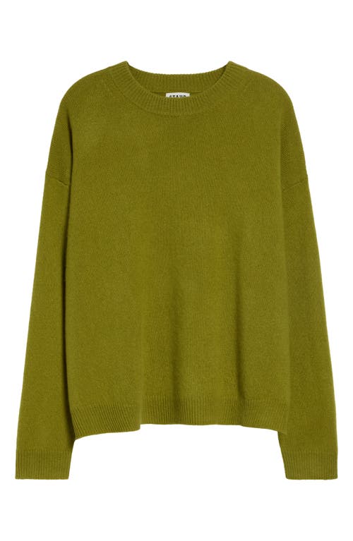 STAUD STAUD Serrano Relax Fit Cashmere Crewneck Sweater