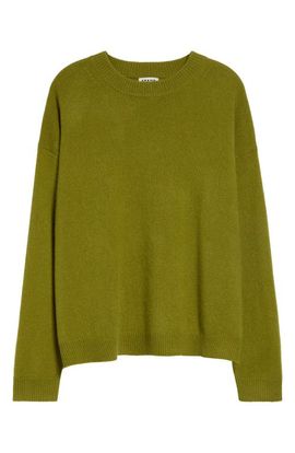 STAUD STAUD Serrano Relax Fit Cashmere Crewneck Sweater