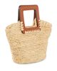 Staud Staud Shirley Raffia Mini Bucket Bag - 4