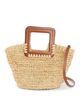 Staud Staud Shirley Raffia Mini Bucket Bag - 5