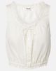 Staud Staud Sicilia lace-trimmed cotton voile top - 1