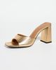 STAUD STAUD Sloane Heel Sandals Gold 39.5 - 2
