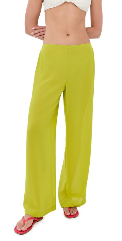 STAUD STAUD Stroll Pants Citron