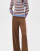 STAUD STAUD Stroll Silk Pants Cigar - 5