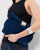 STAUD STAUD Suede Cuff Clutch Cobalt One - 3