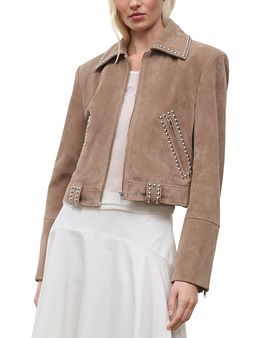 Staud Staud Suede Jacket