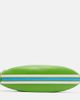 Staud Staud Surfboard striped leather clutch - 1