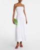 Staud Staud Surfboard striped leather clutch - 5