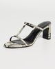 STAUD STAUD Talita Heel Sandals White Snake - 2