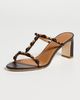 STAUD STAUD Talita Heel Sandals Wood Beads - 2