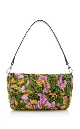 STAUD STAUD Timmy Convertible Beaded Leather Bag