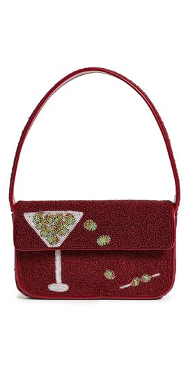 STAUD STAUD Tommy Beaded Bag Extra Dirty One