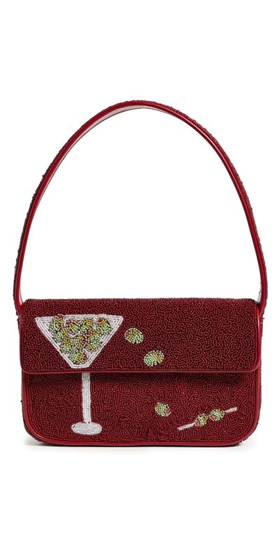 STAUD STAUD Tommy Beaded Bag Extra Dirty One