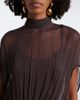Staud Staud Viviana sheer maxi dress - 3