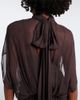 Staud Staud Viviana sheer maxi dress - 5