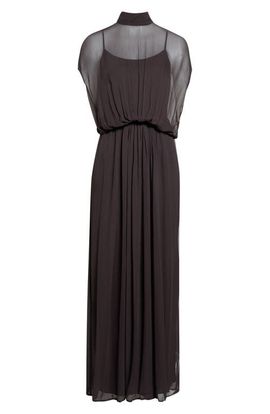 STAUD STAUD Viviana Shirred Maxi Dress