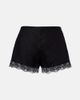 Staud Staud Von lace-trimmed linen shorts - 1