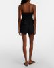 Staud Staud Von lace-trimmed linen shorts - 5