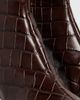 STAUD STAUD Wally Ankle Boots Espresso Croco - 6