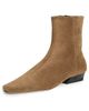 STAUD STAUD Wally Flat Ankle Boots Cigar - 1