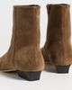 STAUD STAUD Wally Flat Ankle Boots Cigar - 4