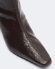 Staud Staud Wally snake-print leather knee-high boots - 5