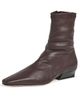 STAUD STAUD Wally Sock Flat Ankle Boots Espresso - 1