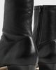 STAUD STAUD Wally Sock Flat Leather Ankle Boots Black - 4