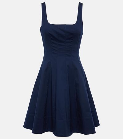 Staud Staud Wells cotton poplin minidress