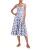 Staud Staud Wells Fit-and-Flare Midi Dress - 1
