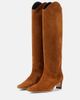 Staud Staud Western Wally 55 suede cowboy boots - 4