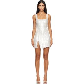 Staud Staud White 'Le Sable' Minidress