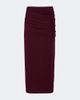 Staud Staud Wilma ruched wool maxi skirt - 1