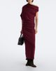 Staud Staud Wilma ruched wool maxi skirt - 2