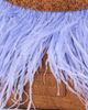 STAUD STAUD Winslow Feather Trim Leather Shoulder Bag - 4