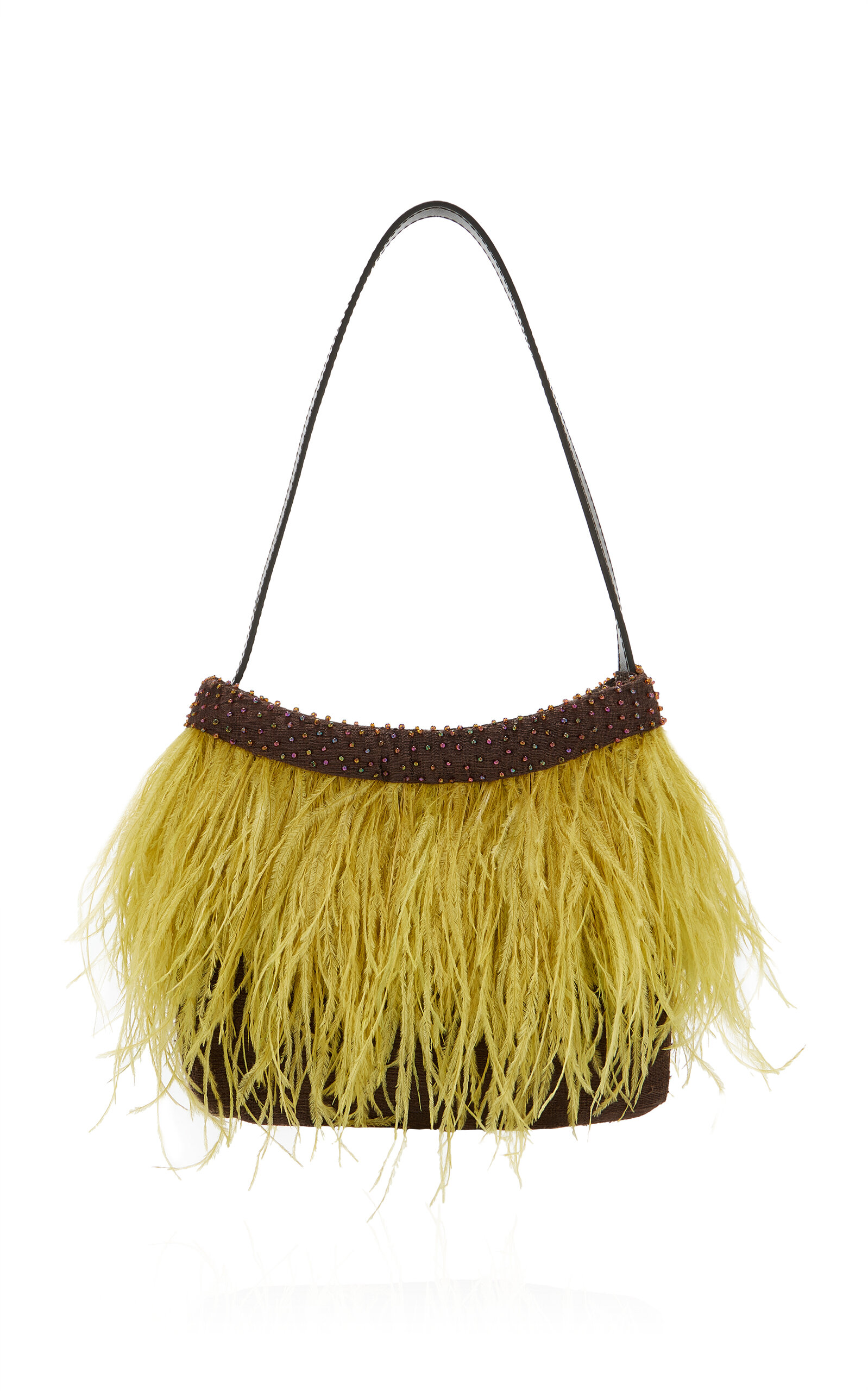 STAUD STAUD Winslow Fringed Leather Bag