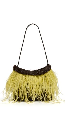 STAUD STAUD Winslow Shoulder Bag Espresso/Canary One