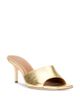 Staud Staud Women's Bea Metallic Leather Mules - 1