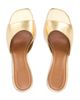 Staud Staud Women's Bea Metallic Leather Mules - 3