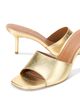 Staud Staud Women's Bea Metallic Leather Mules - 5