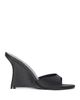 Staud Staud Women's Brigitte Satin High Heel Wedge Sandals - 2