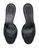 Staud Staud Women's Brigitte Satin High Heel Wedge Sandals - 3