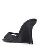 Staud Staud Women's Brigitte Satin High Heel Wedge Sandals - 4