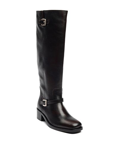 Staud Staud Women's Brooklyn Leather Riding Boots