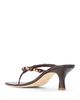 Staud Staud Women's Freja Kitten Heel Thong Sandals - 4