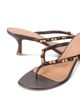 Staud Staud Women's Freja Kitten Heel Thong Sandals - 5