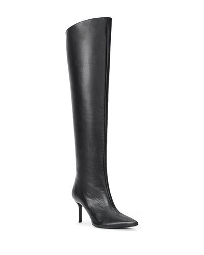 Staud Staud Women's Sebastian Leather Over-the-Knee Boots